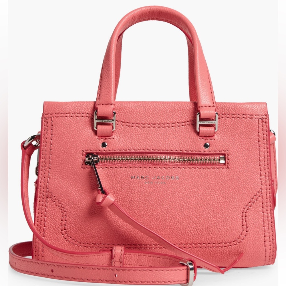 Mini Cruiser Pebble Leather Crossbody Satchel